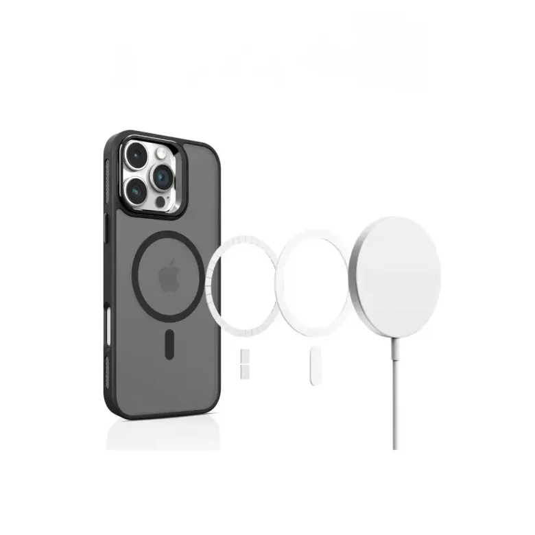 Joko Apple İphone 16 Flet Lens Magsafe Kapak - Koyu Yeşil