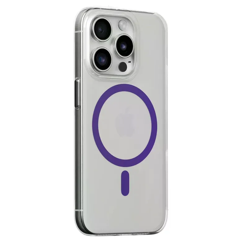 Joko iPhone 14 Pro Kılıf Bubble Magsafe Kapak - Mor