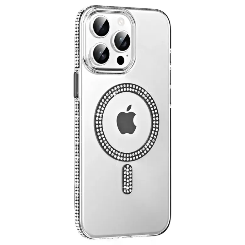 Joko iPhone 14 Pro Max Move Taşlı Magsafe Kapak - Siyah