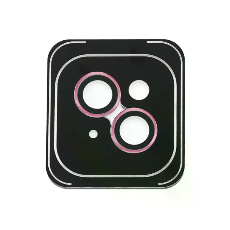 Joko iPhone 14 PVD Metal Kamera Lens - Pembe