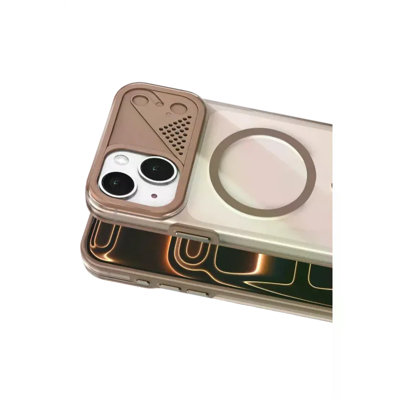 Joko iPhone 14 Zinko Magsafe Kapak - Çöl Titanyum