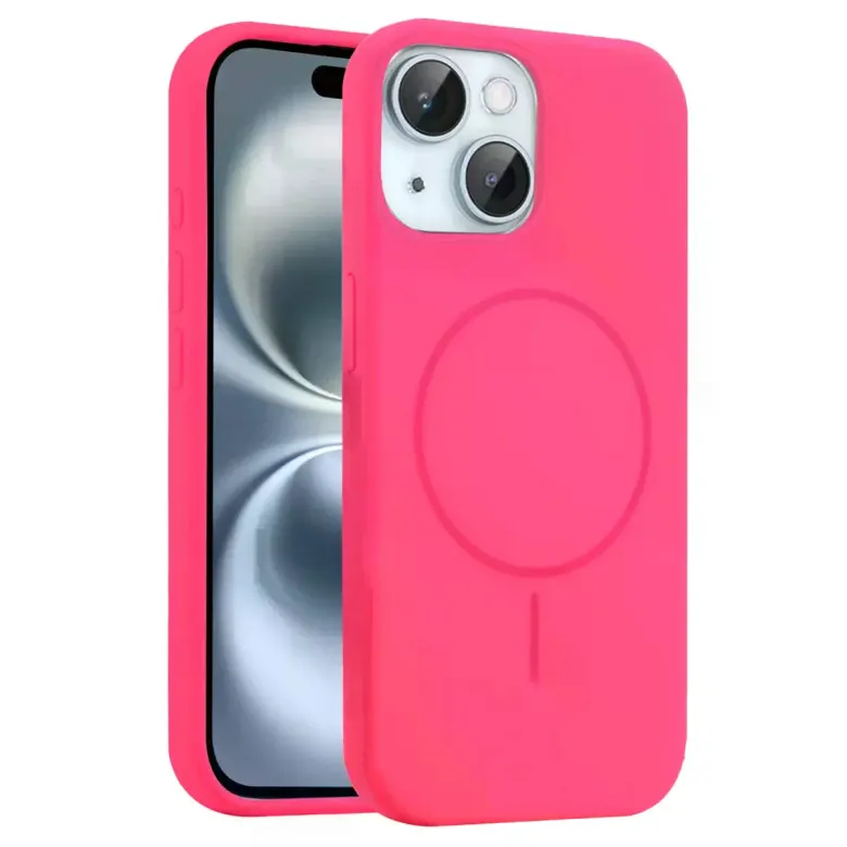 Joko iPhone 15 Kılıf Jully Magsafe Kapak - Pembe