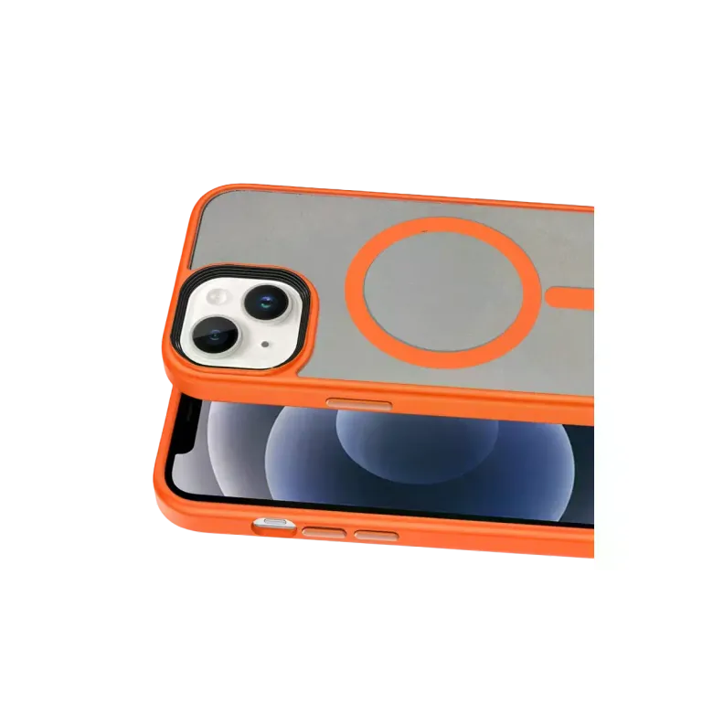Joko iPhone 15 Megane Magsafe Kapak - Turuncu