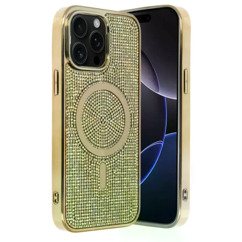 Joko iPhone 15 Pro Helen Magsafe Kapak - Gold