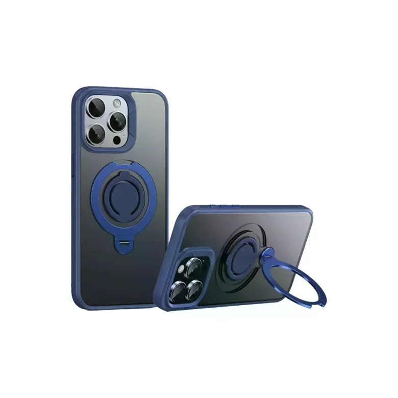 Joko iPhone 15 Pro Max Avatar 360 Dönen Magsafe Kapak - Lacivert