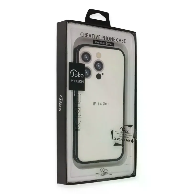 Joko iPhone 15 Pro Max Land Bumper Koruma Kapak - Siyah