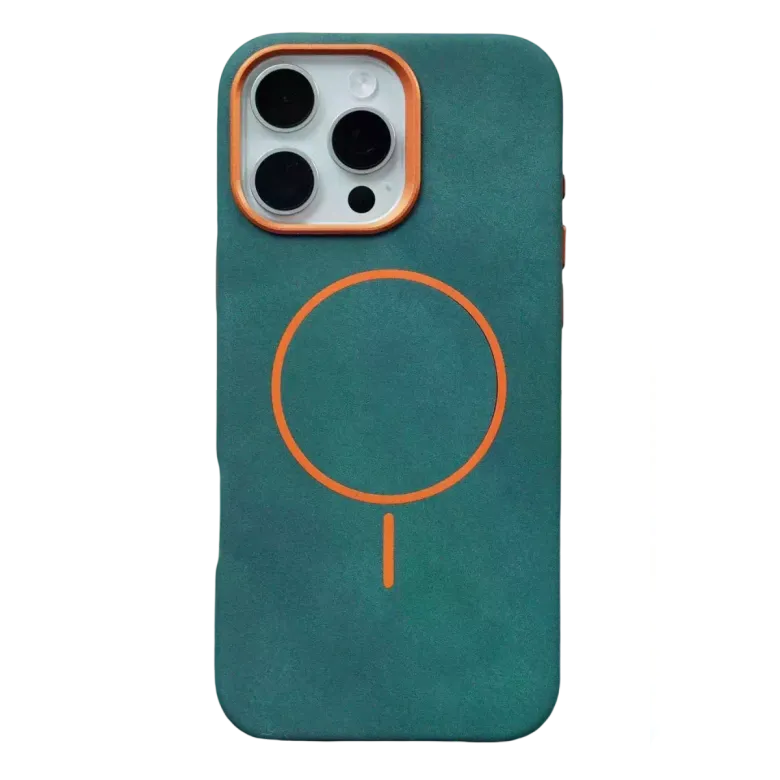 Joko iPhone 15 Pro Max Luno Deri Magsafe Kapak - Yeşil