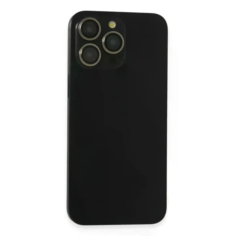 Joko iPhone 15 Pro Max PVD Metal Kamera Lens - Gümüş