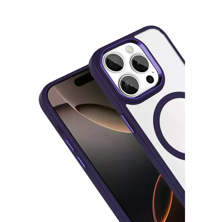 Joko iPhone 15 Pro Max Terea Magsafe Kapak - Derin Mor