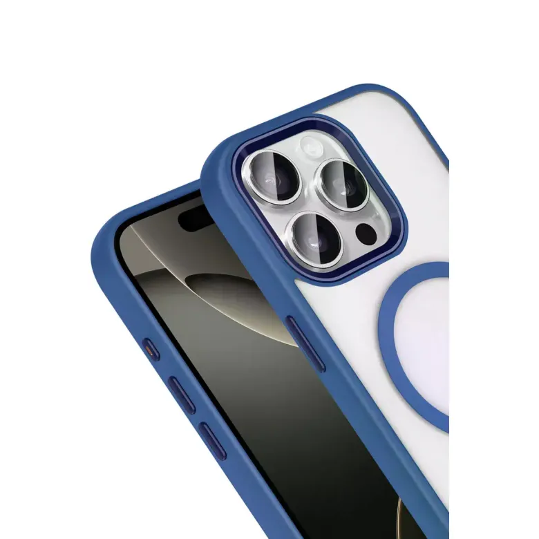 Joko iPhone 15 Pro Max Terea Magsafe Kapak - Lacivert