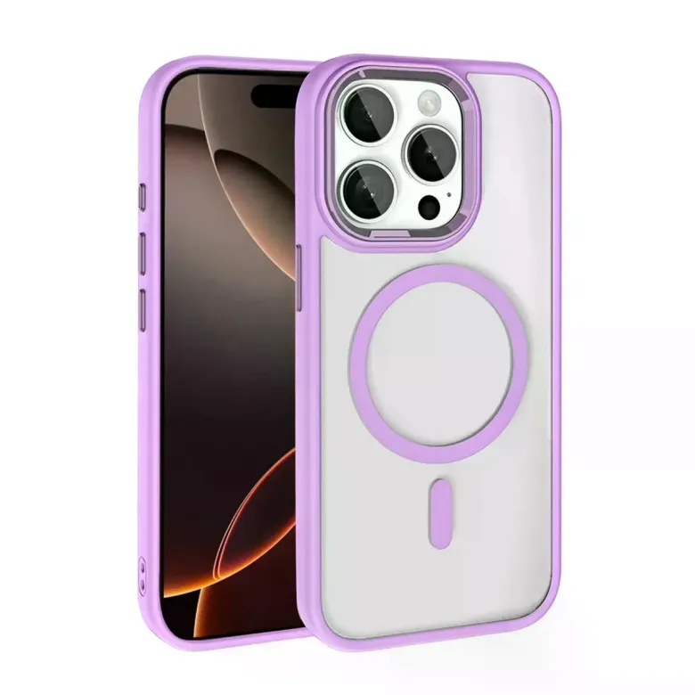 Joko iPhone 15 Pro Max Terea Magsafe Kapak - Lila