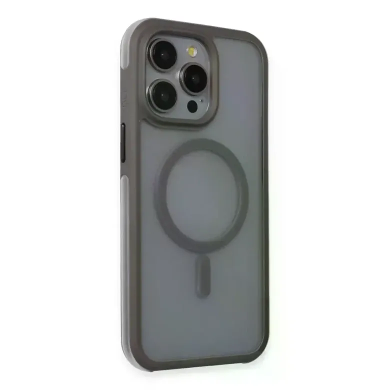 Joko iPhone 15 Pro Max Toras Airbag Magsafe Kapak - Titan Gri