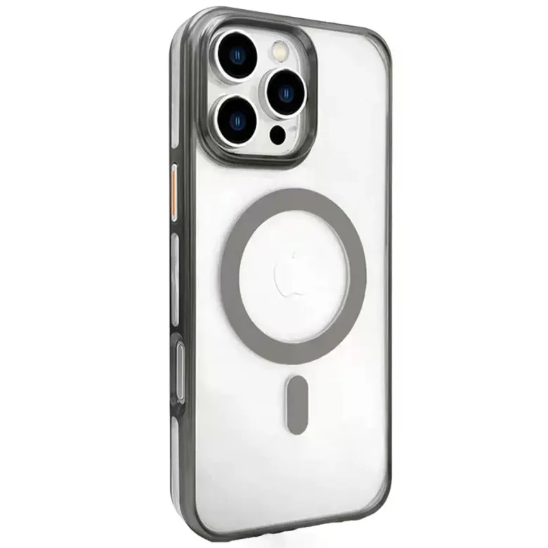 Joko iPhone 16 Pro Gleam PC Sert Magsafe Kılıf - Titan Gri
