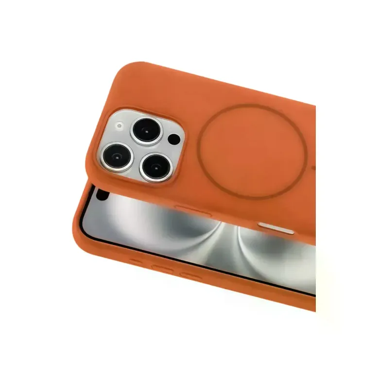 Joko iPhone 16 Pro Kılıf Jully Magsafe Kapak - Turuncu