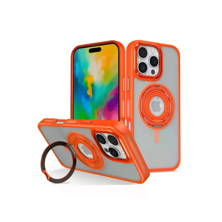 Joko iPhone 16 Pro Max Banza Magsafe Standlı Kapak - Turuncu
