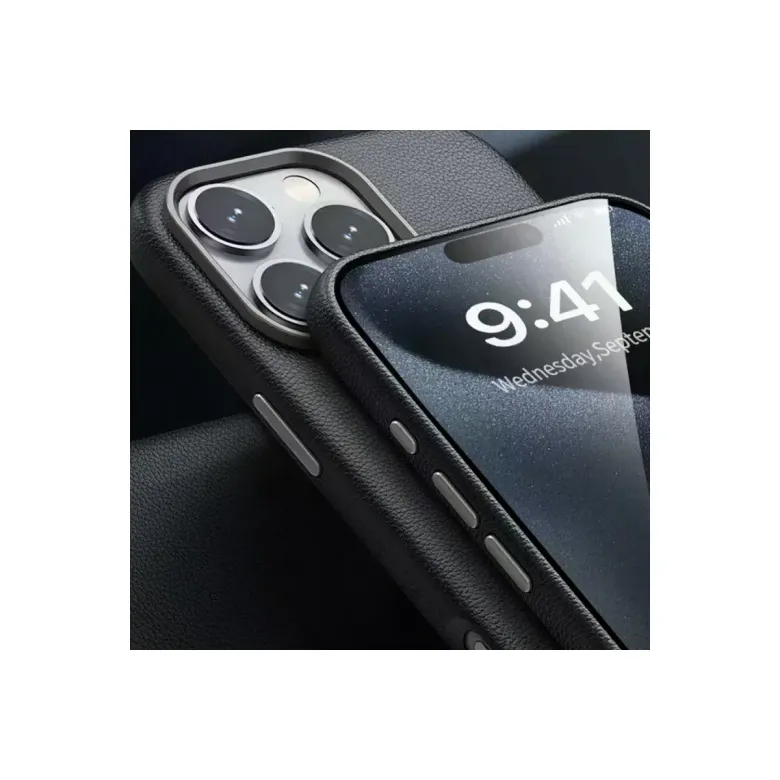 Joko iPhone 16 Pro Max Wonder Deri Magsafe Kapak - Titan Gri