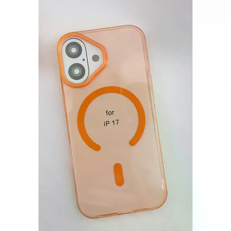 Joko iPhone 17 PC Blank Magsafe Kapak - Turuncu