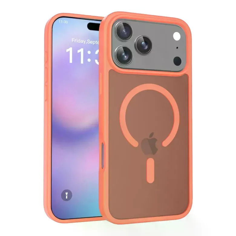 Joko iPhone 17 Pro Jota Magsafe Kapak - Turuncu
