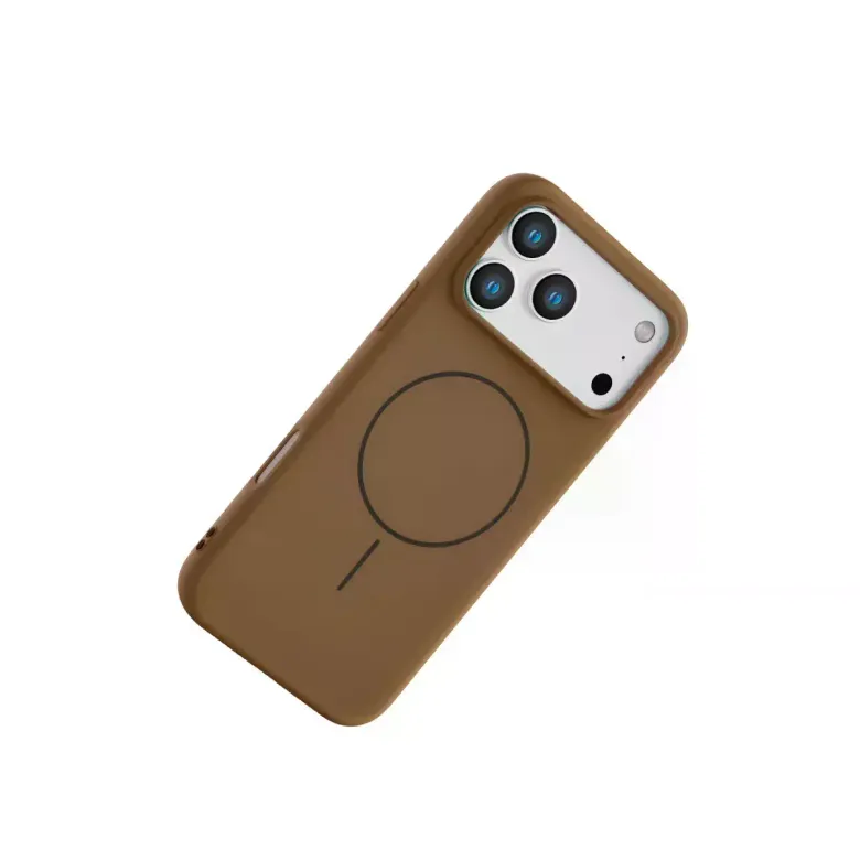 Joko iPhone 17 Pro Max Jully Magsafe Kapak - Kahverengi