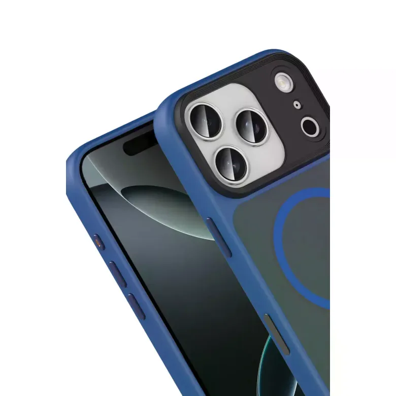 Joko iPhone 17 Pro Max Megane Magsafe Kapak - Lacivert