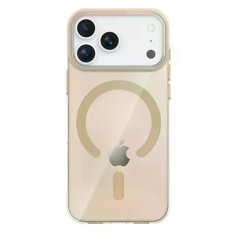 Joko iPhone 17 Pro PC Blank Magsafe Kapak - Çöl Titanyum