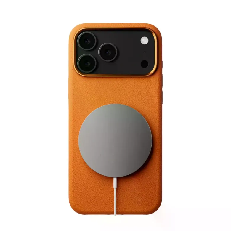 Joko iPhone 17 Pro Wonder Deri Magsafe Kapak - Turuncu