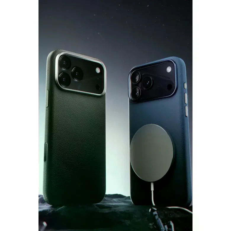 Joko iPhone 17 Pro Wonder Deri Magsafe Kapak - Turuncu