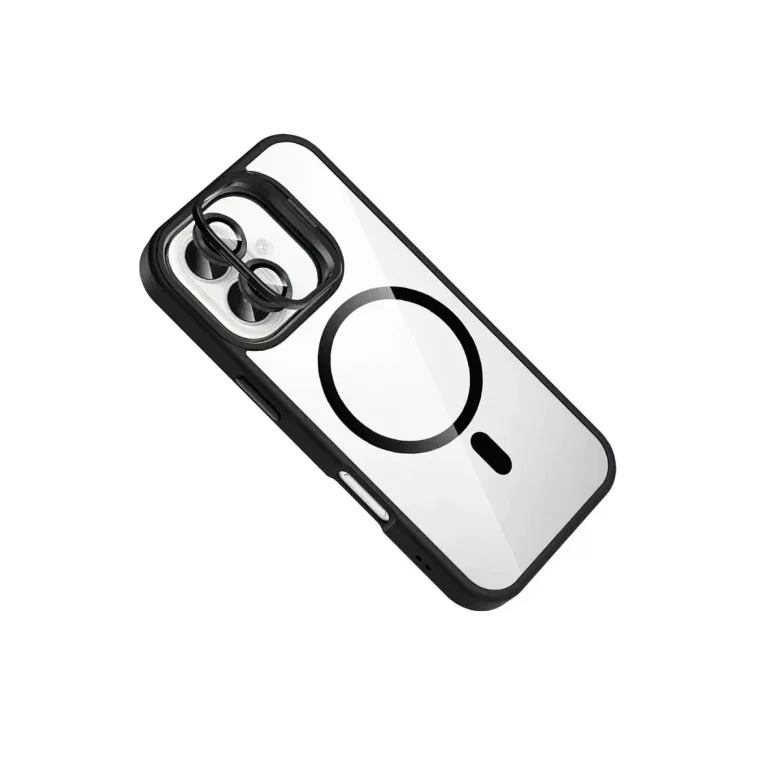 Joko iPhone 17 Remim Lensli Magsafe Standlı Kapak - Siyah