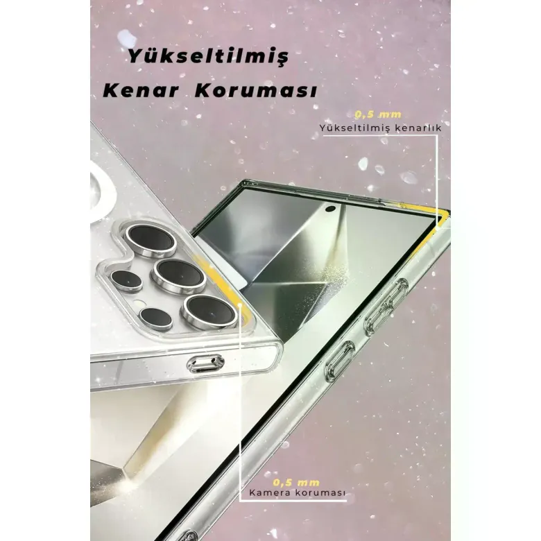 Joko Samsung Galaxy S23 Ultra Kılıf Magsafe Kapak - Siyah