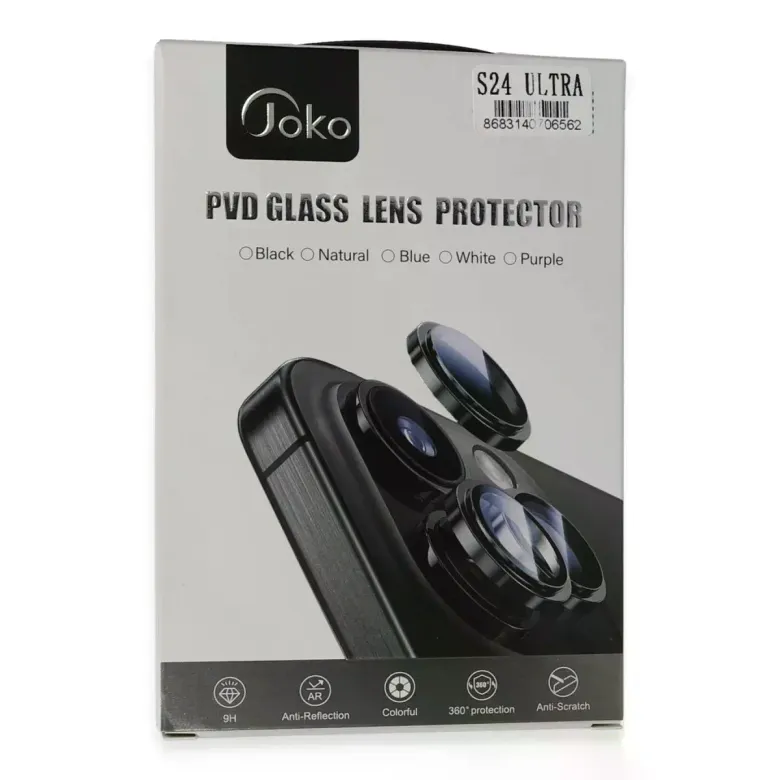 Joko Samsung Galaxy S24 Ultra PVD Metal Kamera Lens - Derin Mor