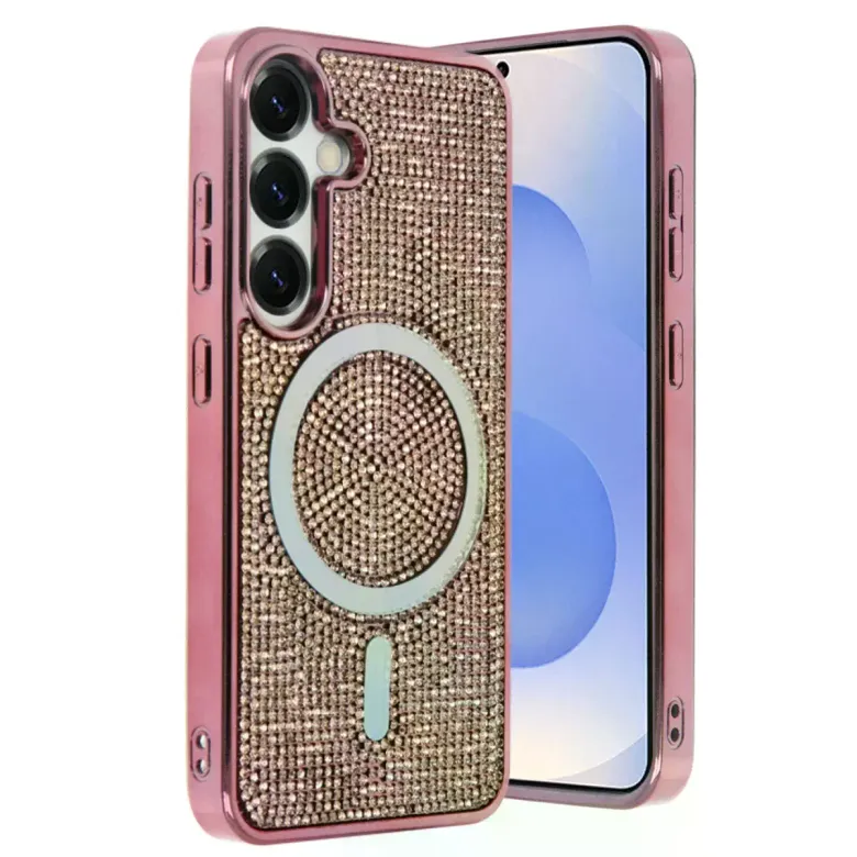 Joko Samsung Galaxy S25 Helen Magsafe Kapak - Pembe