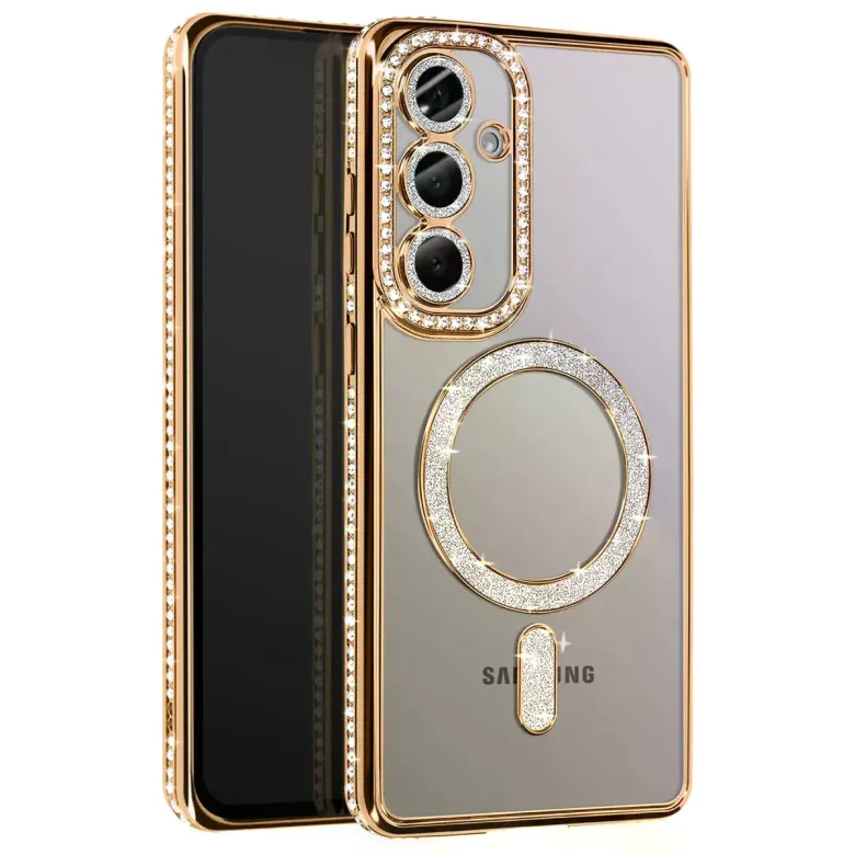 Joko Samsung Galaxy S26 Plus Joke Simli Magneticsafe Kılıf - Gold