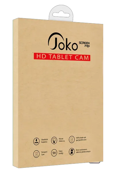 Joko Samsung Galaxy X610 Tab S9 FE Plus 12.4 HD Tablet Cam Ekran Koruyucu - Şeffaf