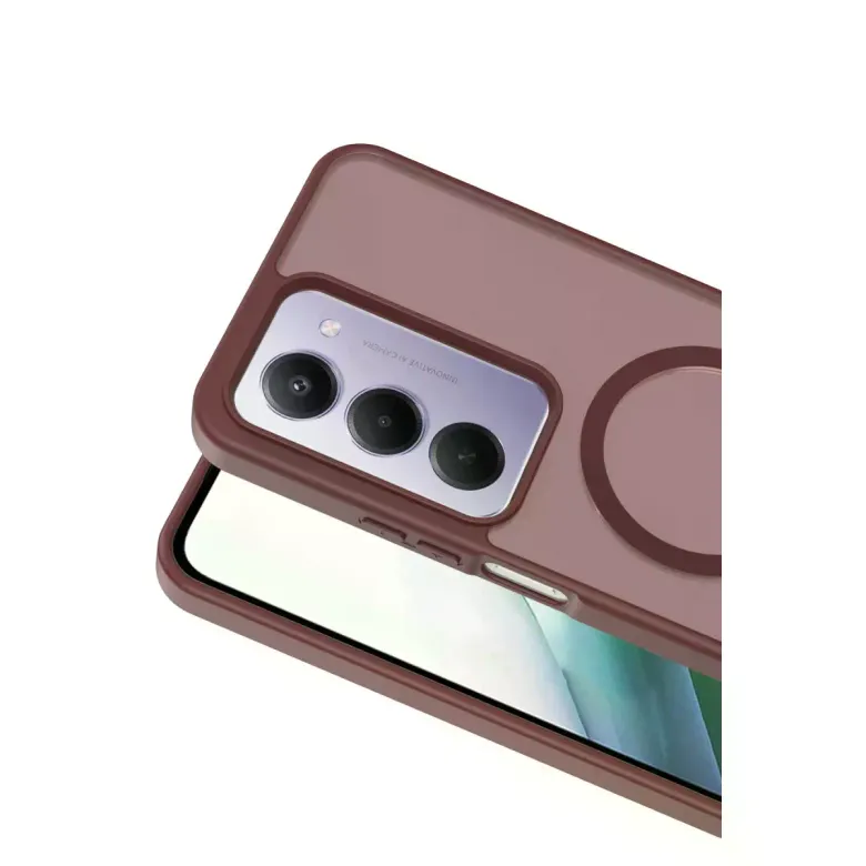 Joko Xiaomi Redmi 15 4G Jota Magsafe Kapak - Bordo
