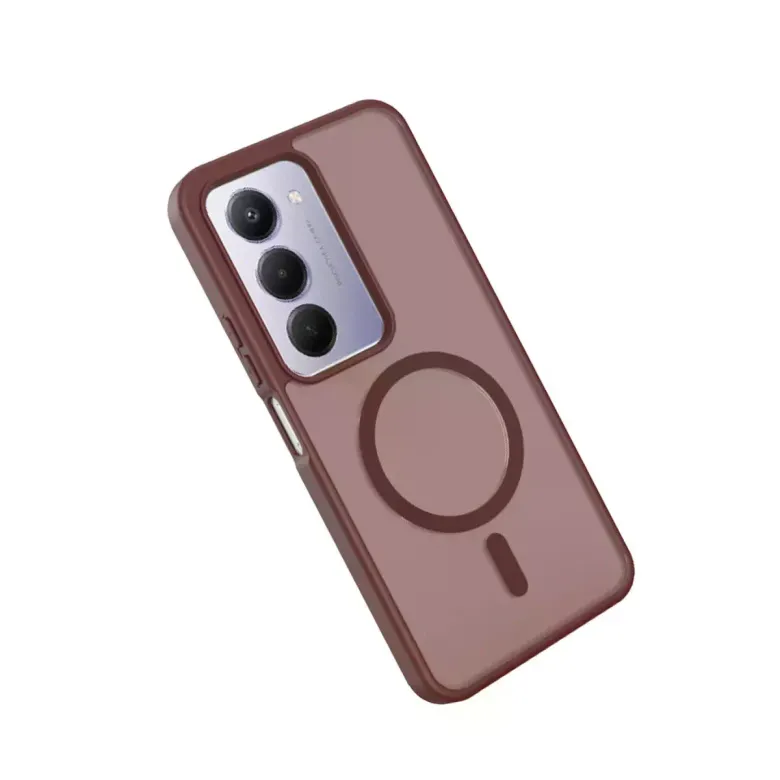 Joko Xiaomi Redmi 15 4G Jota Magsafe Kapak - Bordo