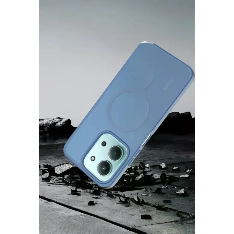 Joko Xiaomi Redmi 15C 4G Jota Magsafe Kapak - Açık Mavi