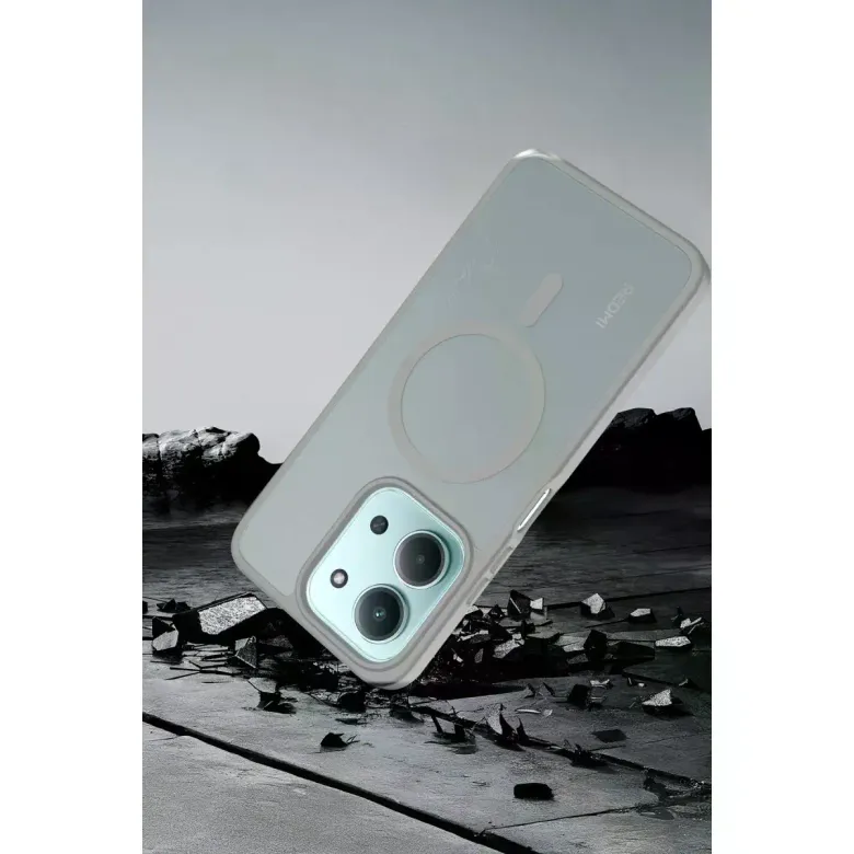 Joko Xiaomi Redmi 15C 4G Jota Magsafe Kapak - Titan Gri