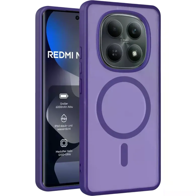 Joko Xiaomi Redmi Note 15 Pro 4G Jota Magsafe Kapak - Derin Mor