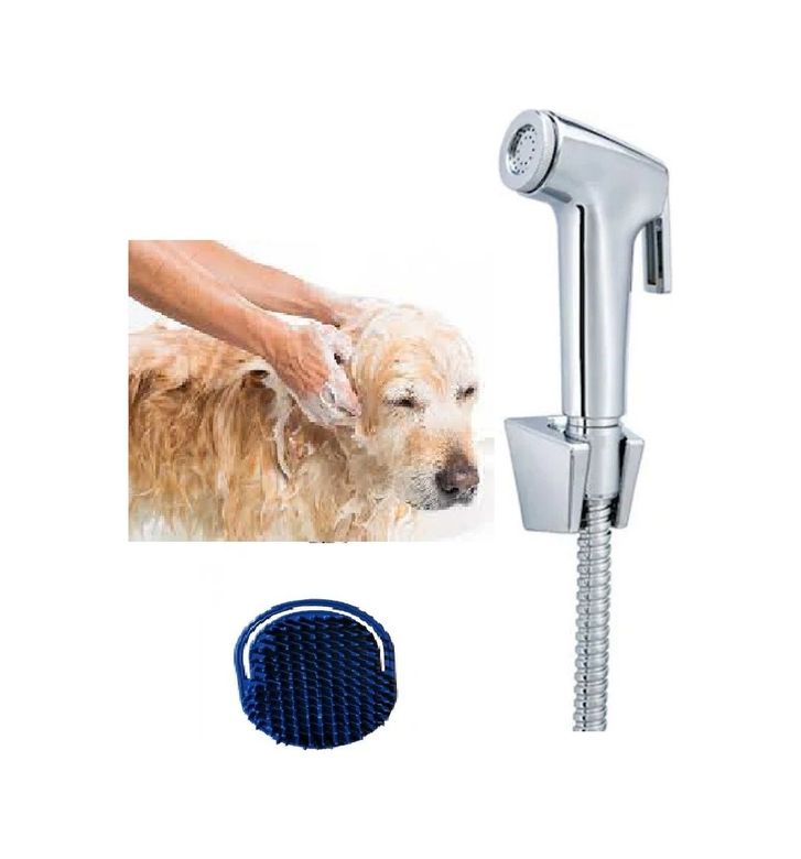 just cheap store 113155402 Sprey El Duşu Kedi Köpek Yıkama Tabancası Seti Ve Kedi Köpek Yıkama Tarağı Açık Gri