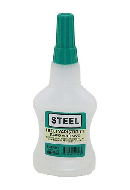 just cheap store 119860287 Wincell Steel Hızlı Yapıştırıcı 37Gr 200Ml Mdf-Ahşap-Metal-Plastik-Deri 4741