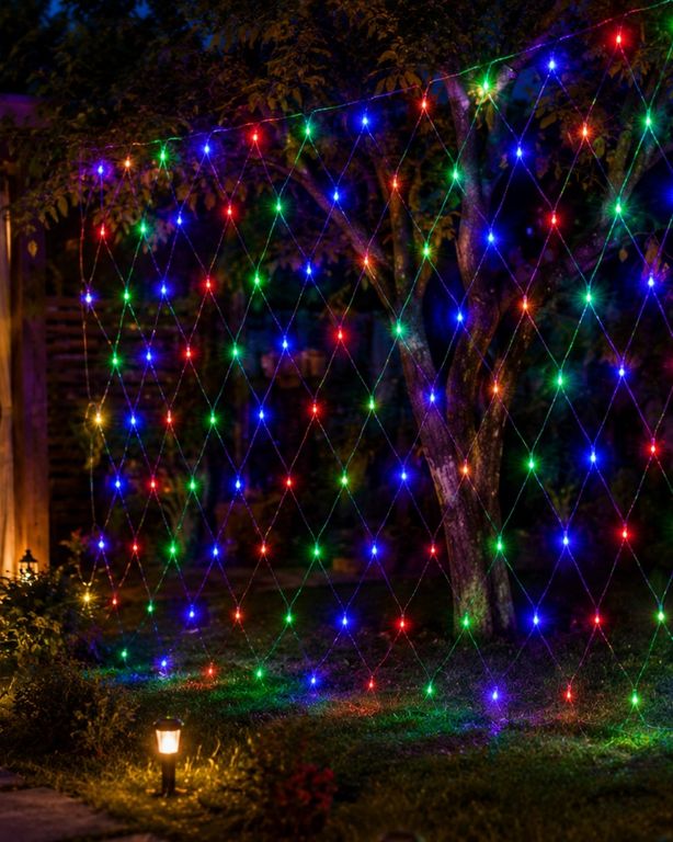 just cheap store 25DYMUCZZZAĞLED Led File Işık Dekoratif Ağ Led Aydınlatma İç Mekan Balkon Bahçe Süsü Açık Mavi