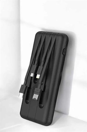 just cheap store 25DYMUUCZPW10POWERBANK2 Hızlı Şarj Dijital Göstergeli Powerbankli Çoklu Şarj Özelliği Antrasit Melanj