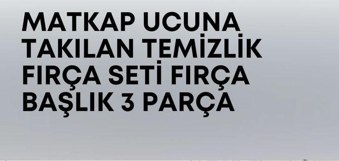 just cheap store 25DYMXUCZTEMİZLİKBAŞLIKLARI 3 Lü Matkap Ucu Temizlik Fırçası Seti Çok Amaçlı 1 Adet
