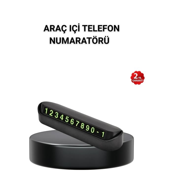 just cheap store 25DYMXUCZZZNUMARATORR Alüminyum Kasa Gri Çevirmeli Araç İçi Telefon Numaratörü 1 Adet