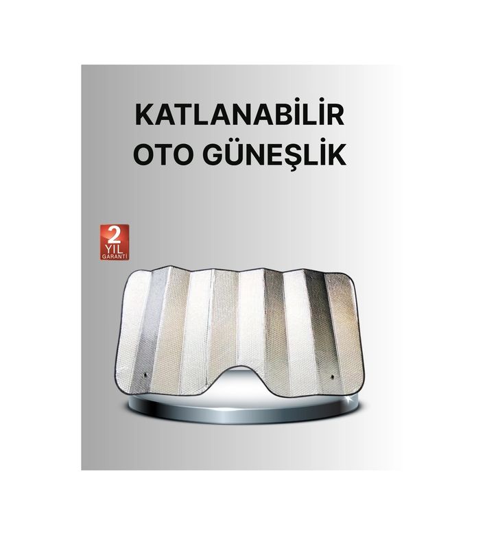 just cheap store 25DYMXUCZZZOTOGÜNEŞLİKKK-2 Katlanabilir Araba Güneşliği Uv Işınlarına Karşı Maksimum Koruma 1 Adet