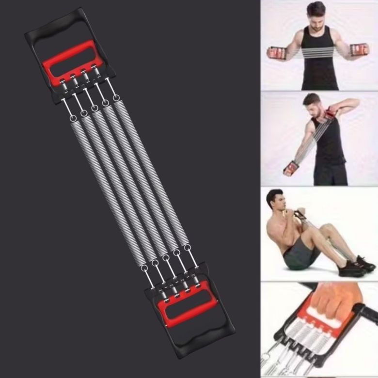 just cheap store 474189AF91YT0091 Göğüs Genişletme Ve Kuvvet Egzersiz Aleti 5 Yaylı 5 Kademeli Ayarlanabilir Fitness Ve Kuvvet Antrenmanı Ekipmanı 4741 Beyaz - Yeşil