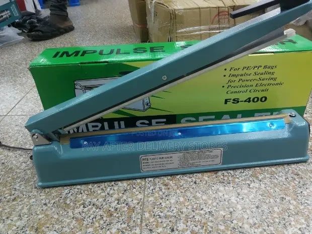 just cheap store 474189GTA16587 40Cm Metal Gövde Poşet Ağzı Yapıştırma Kapatma Makinası Fs-400 4741
