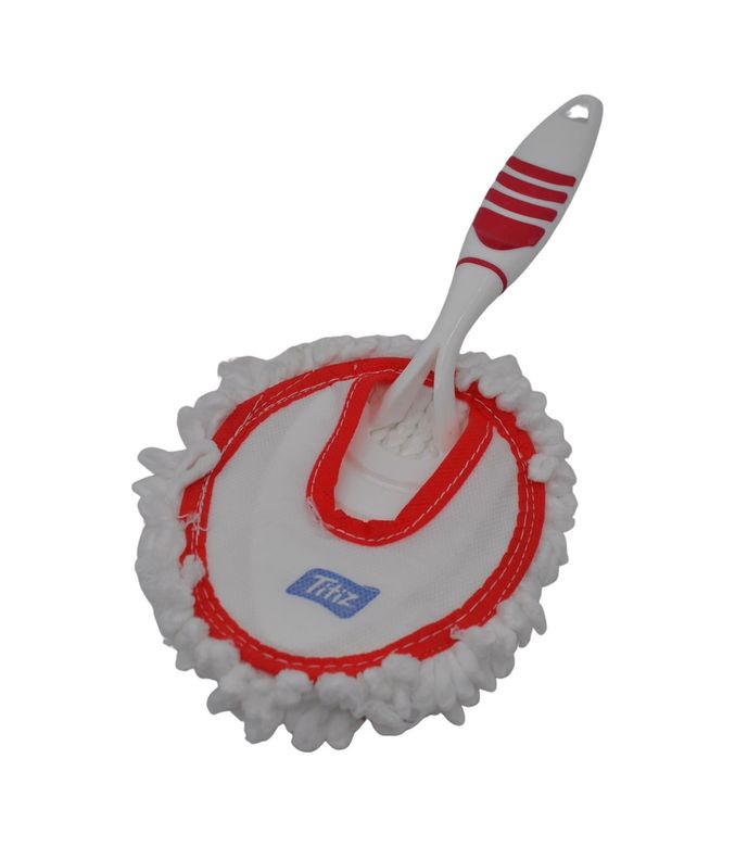 just cheap store 474189KK22YT2010 Mikrofiber Duster Toz Leke Kir Alıcı Temizleyici Tutacaklı Temizlik Bezi Aparatı Malzemesi 4741 Bej