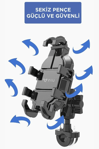 JX-043-2 Torima Siyah Jx-043 Car Holder Araç Içi Ve Bisiklet Telefon Tutucu