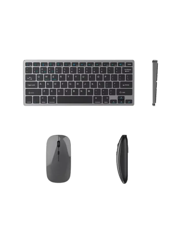 Kablosuz Bluetooth Klavye Mouse Seti Şarjlı Tablet Laptop Uyumlu